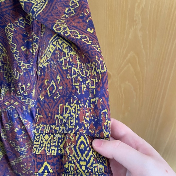 Urban Outfitters Ecote • Bohemian Chic Ikat Mini Dress - Picture 8 of 14